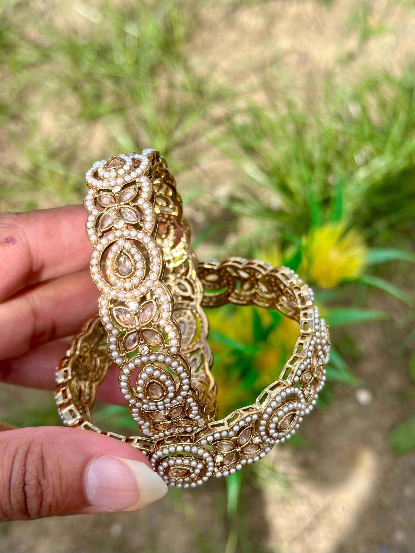 Golden kangan (set of 2) B6