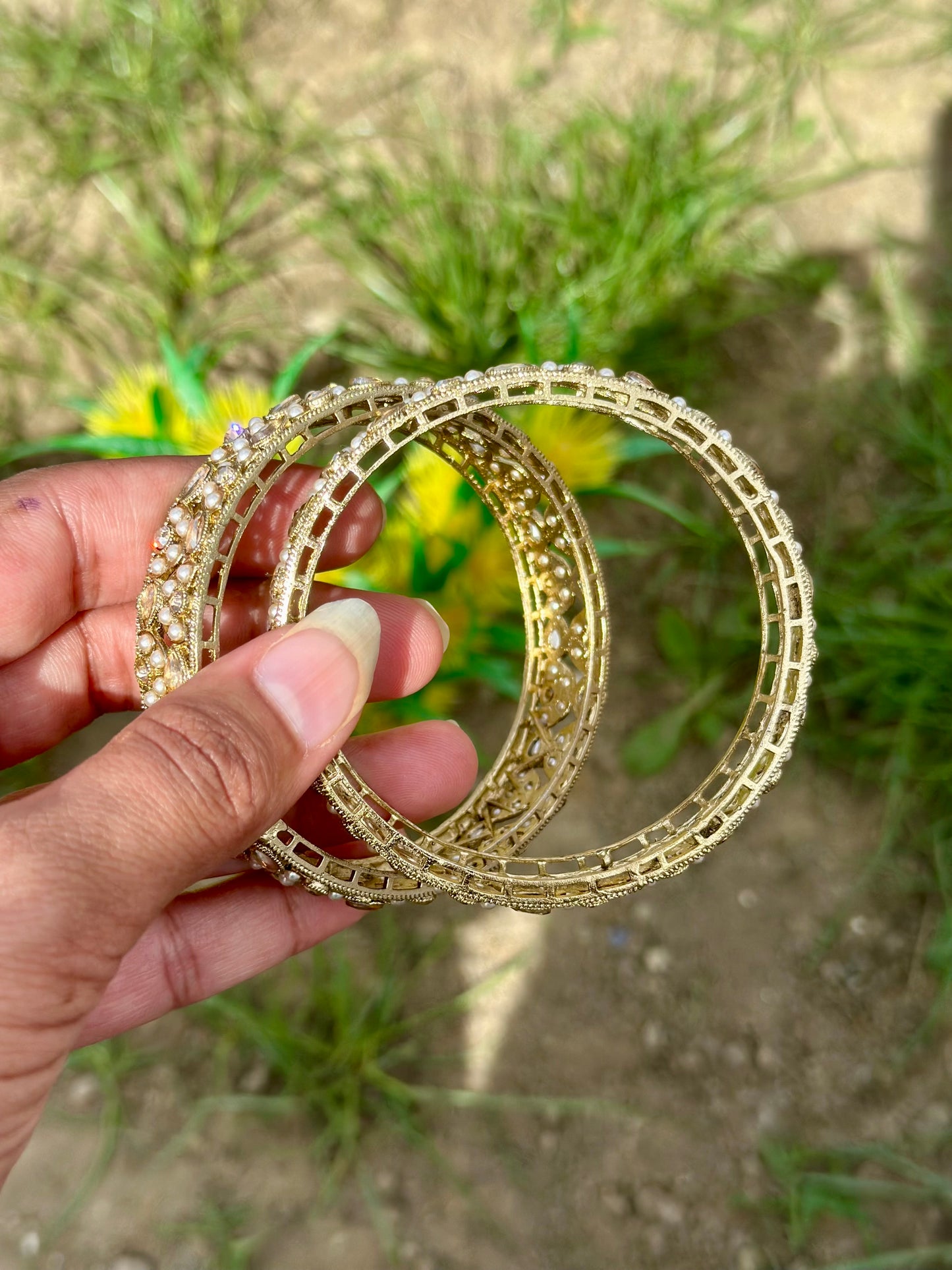 Golden kangan (set of 2) B8