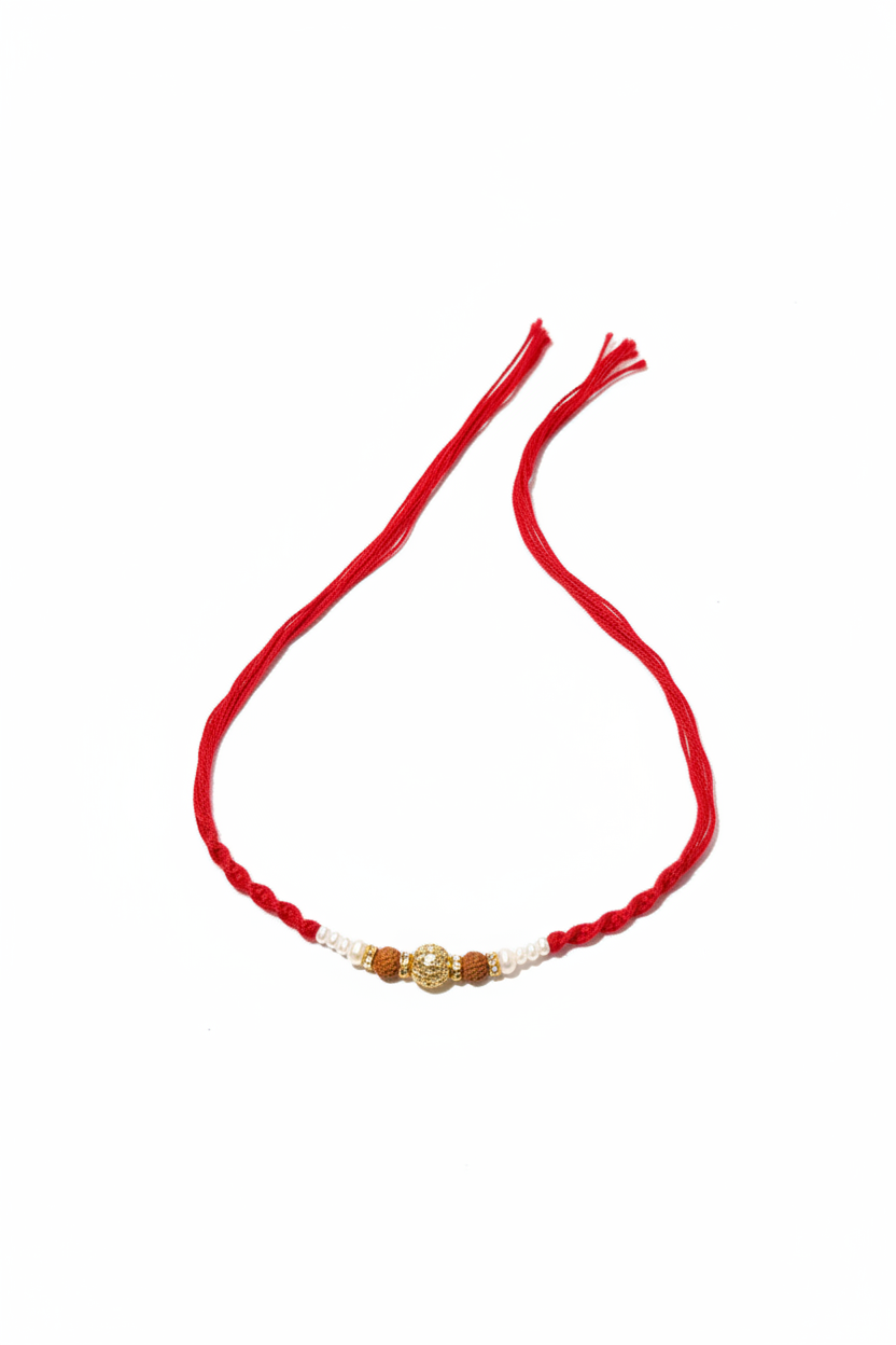Rudraksha rakhi thread : Code - 422