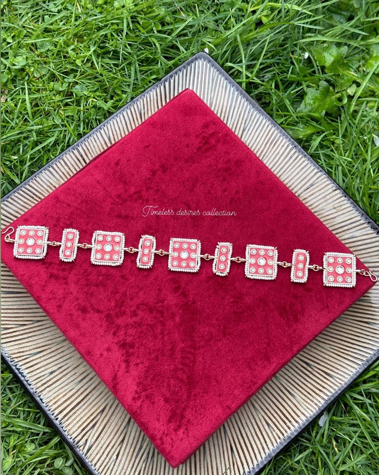 Red Head band ( matha patti )