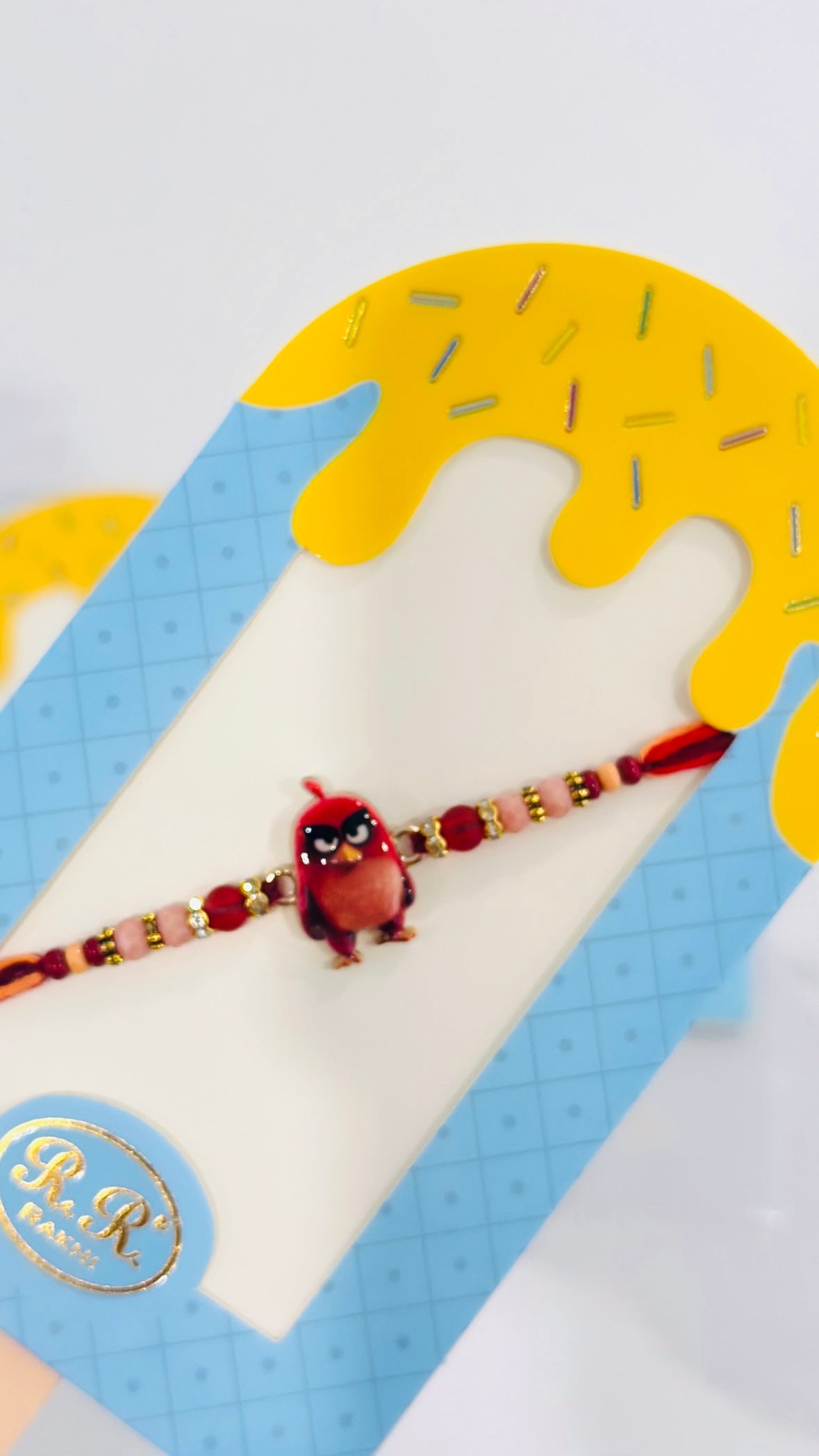 Angry bird kids rakhi / rakhdi, Code: A75 ( per pc )