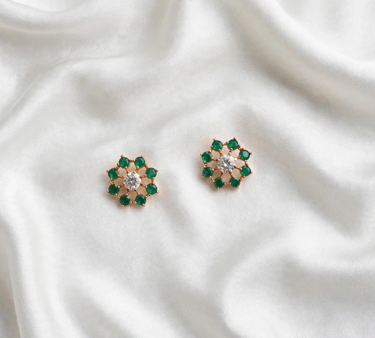 Studs in Green