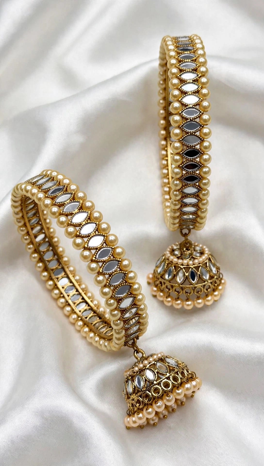 Gold Kade bangles - Size 2.6 (X15)