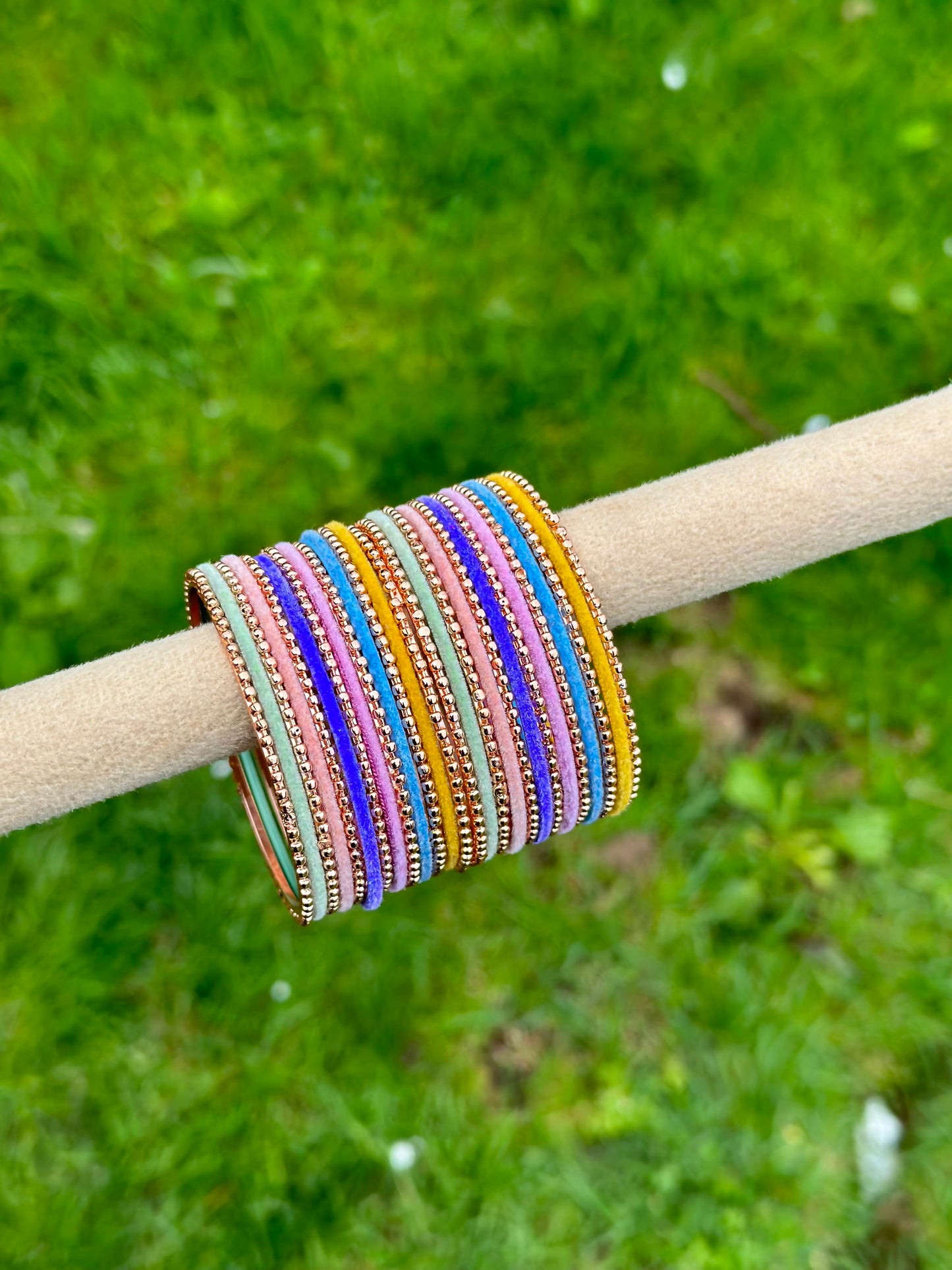 Multi Bangles in Pastel colours