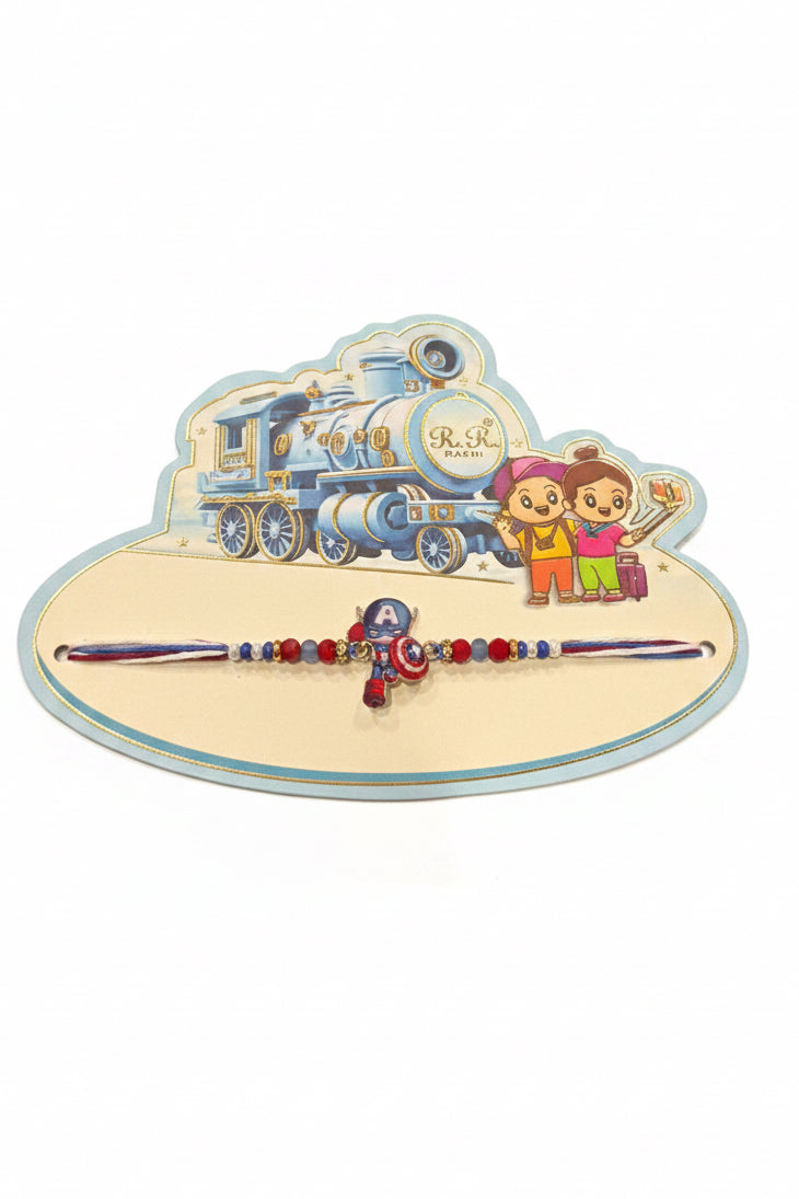 Captan America : Kids Rakhi pack - Code 392