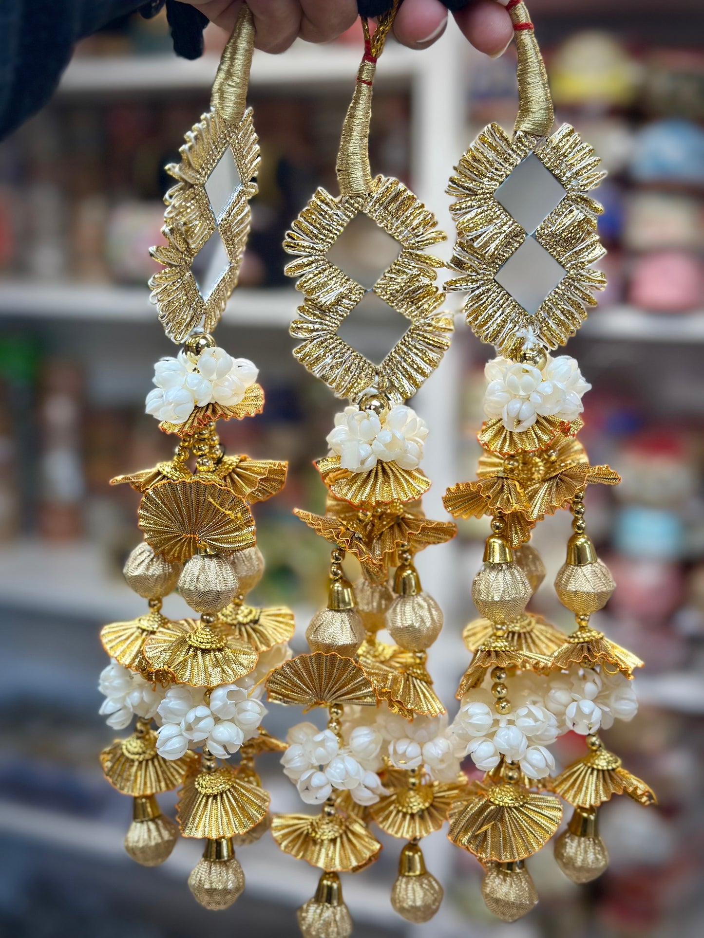 Mirror Paranda in golden colour, Code: PR5