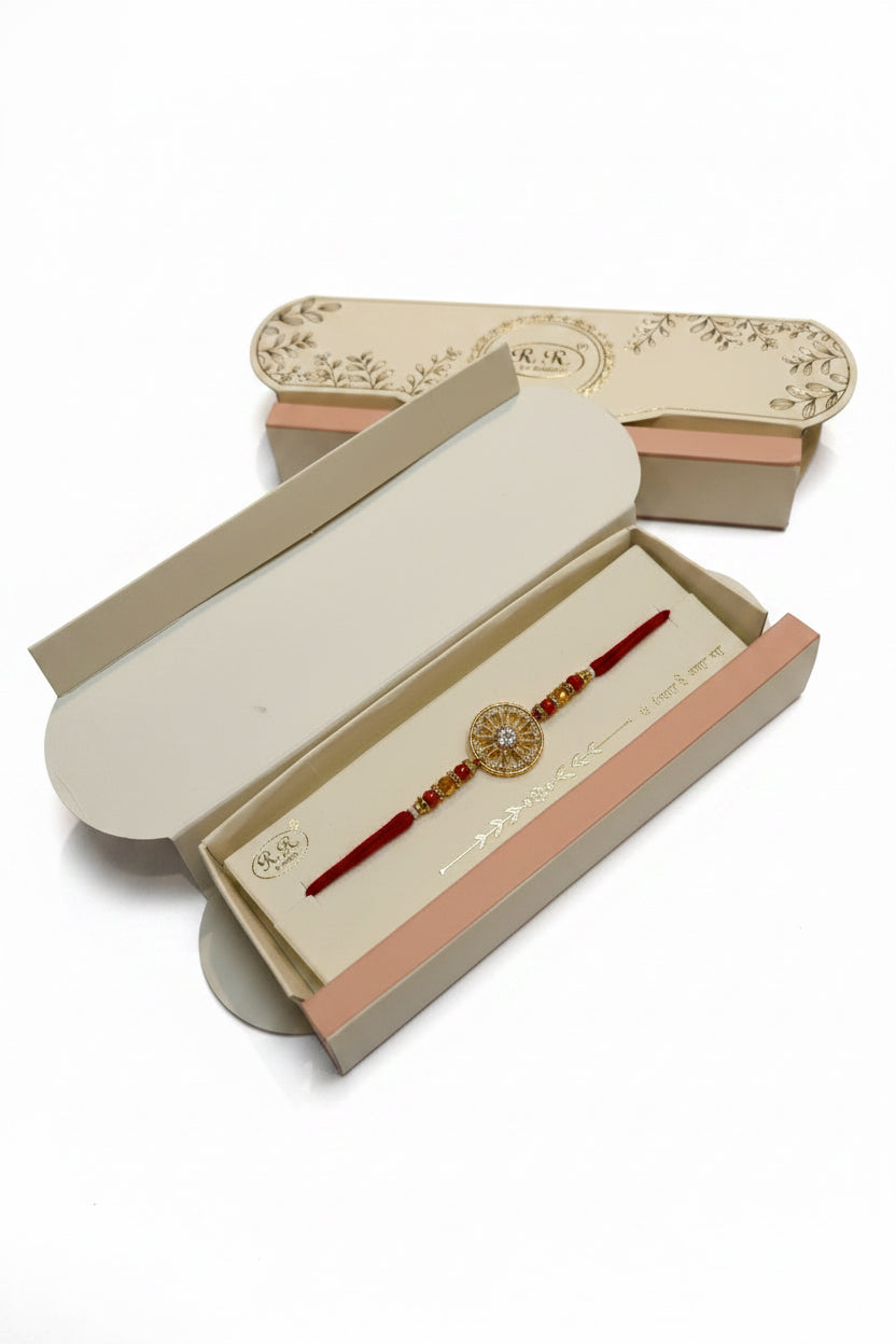 Premium rakhi in American diamond