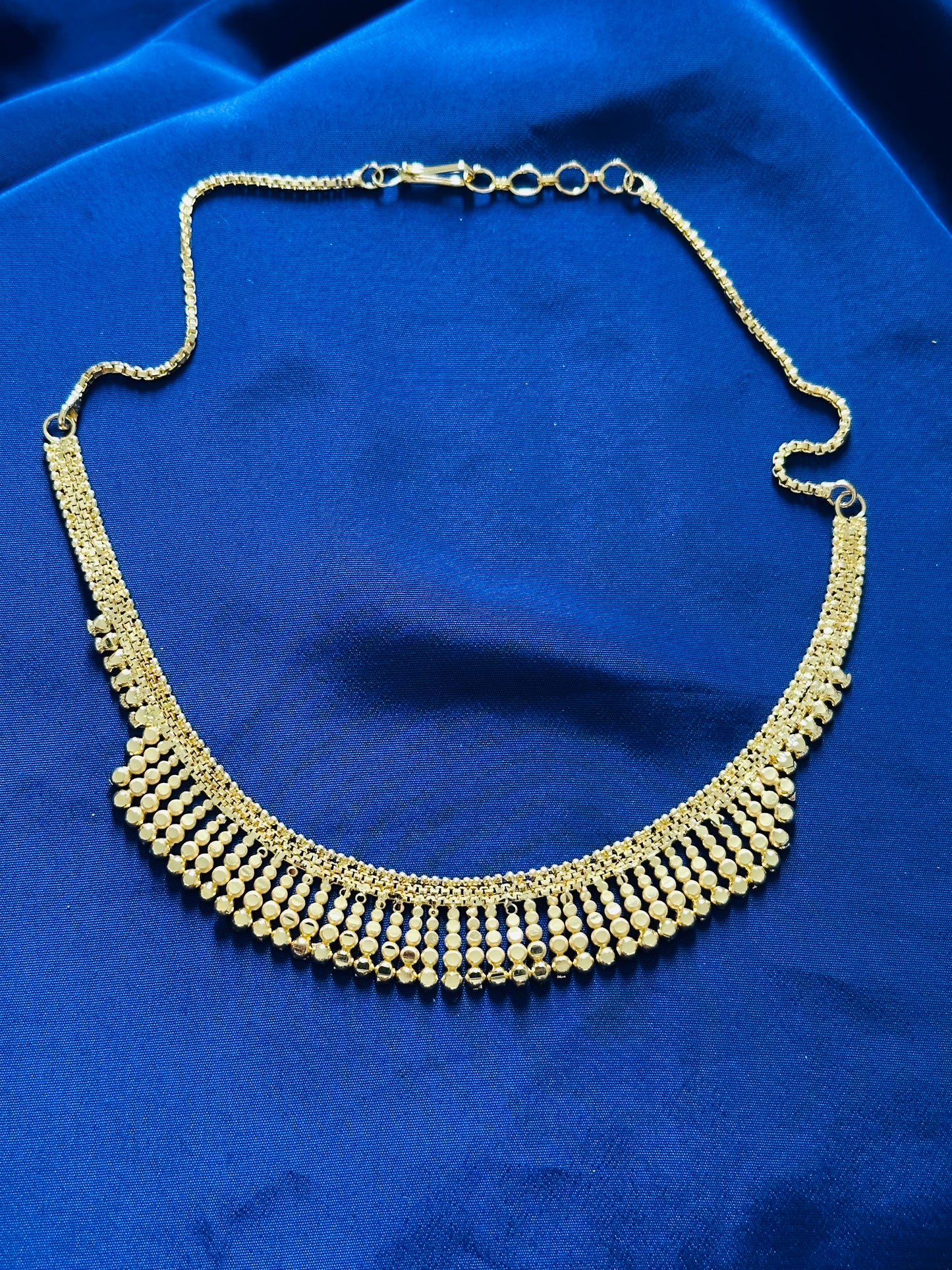 Gold Look Necklace Set - (Code:043)