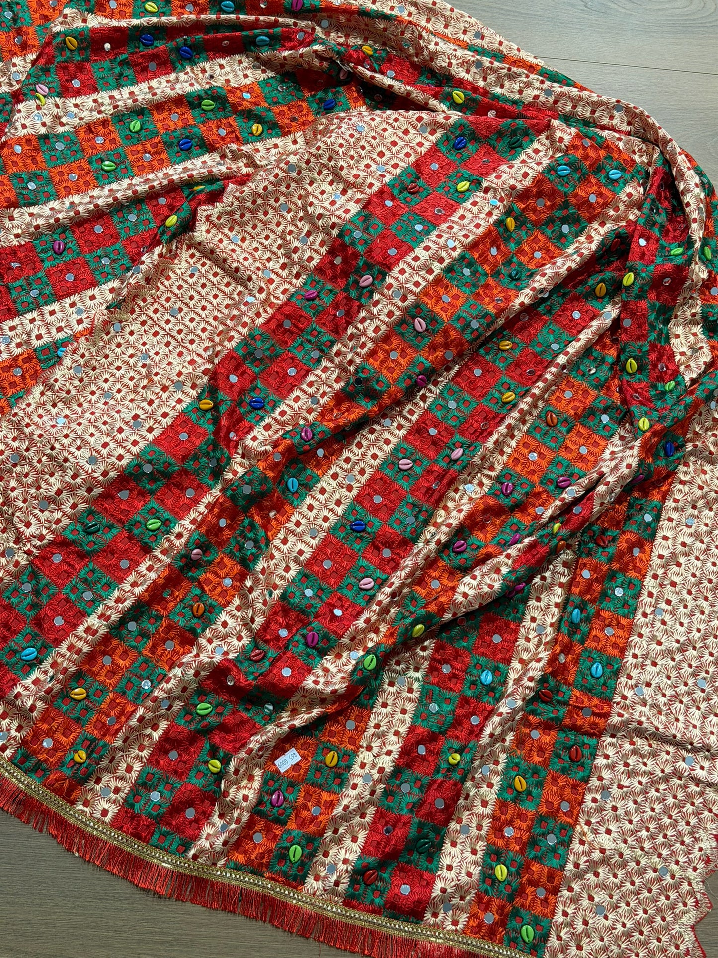 Multi phulkari - Code 0008