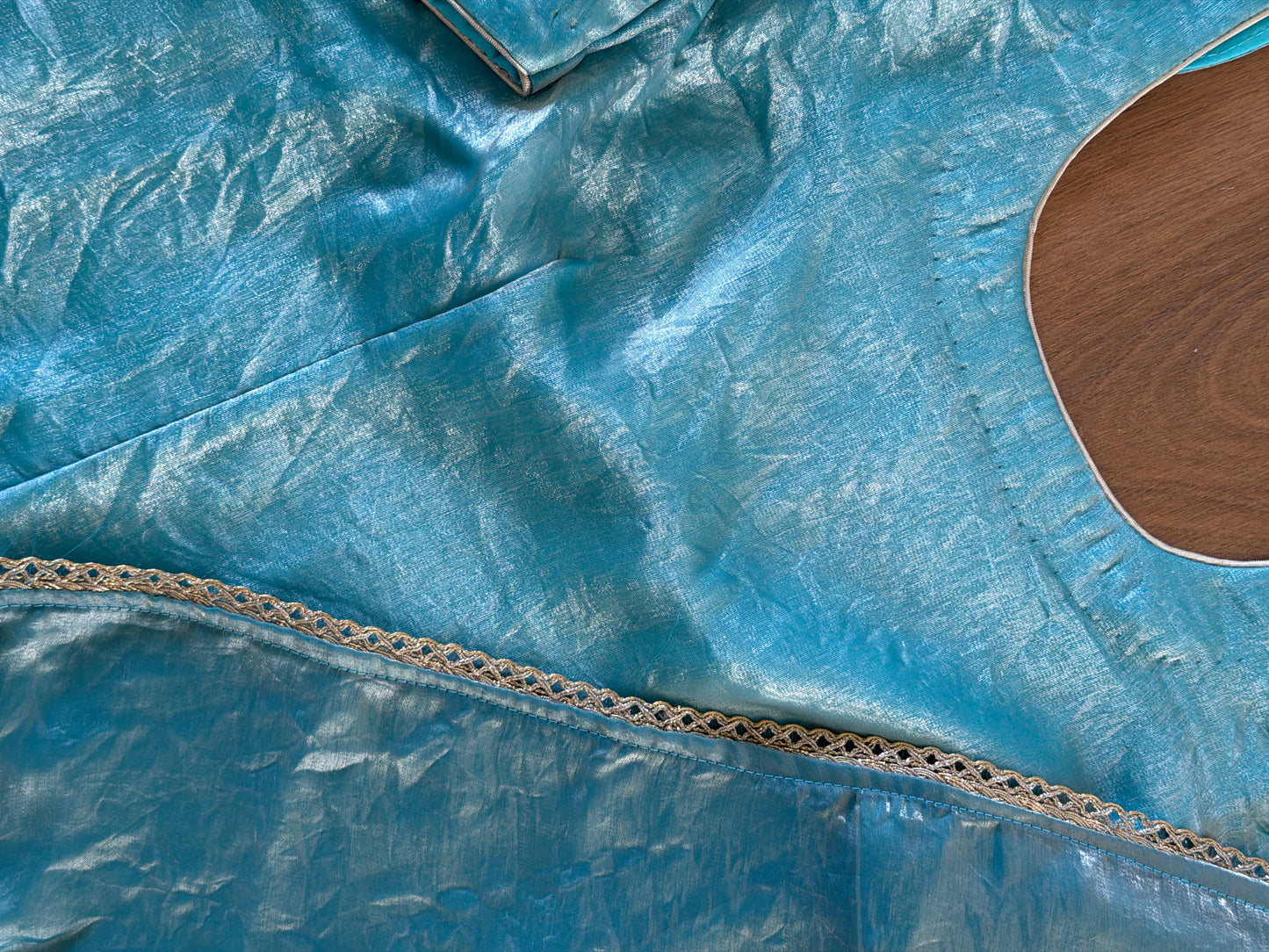 Pastel blue Sharara suit- Code 220