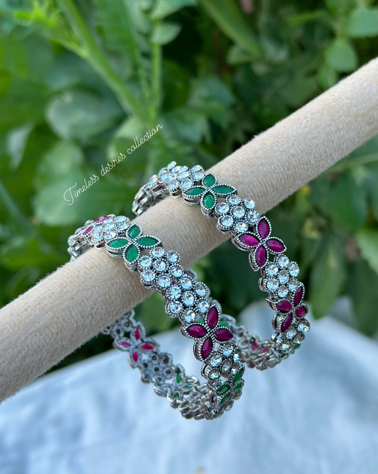 Oxidised bangles / kangan’s in multi