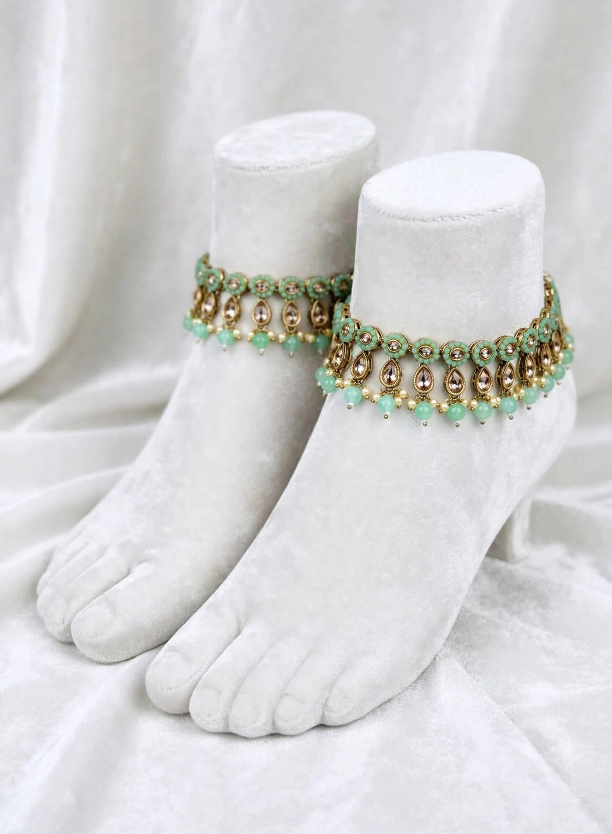 Statement pc in reverse AD anklets / jhanjra (TD-17)