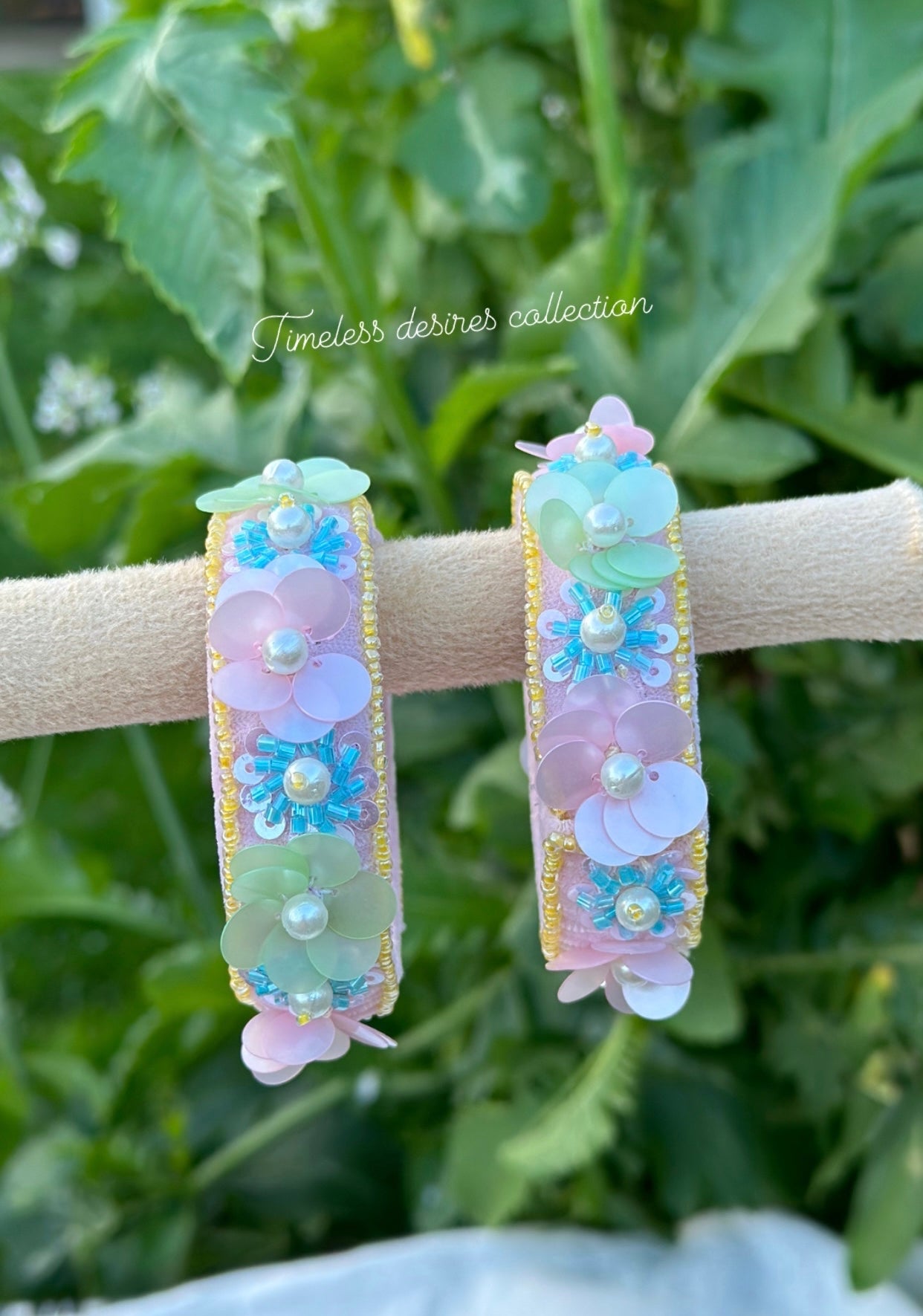 Multi coloured handmade soft kangan bangles