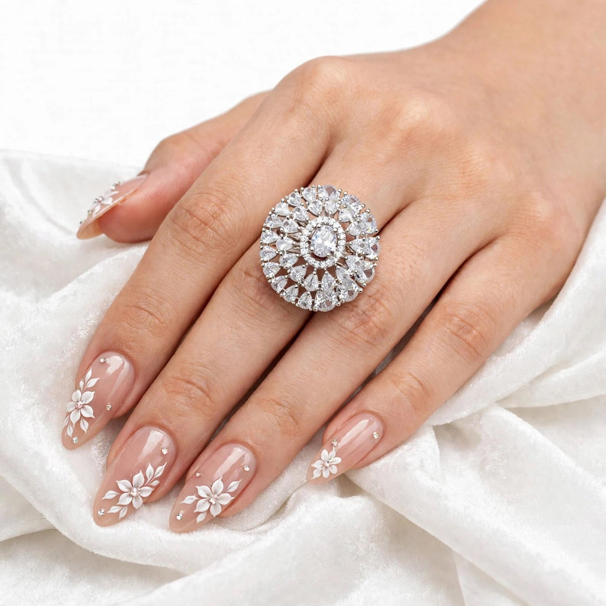 Ring in adjustable size