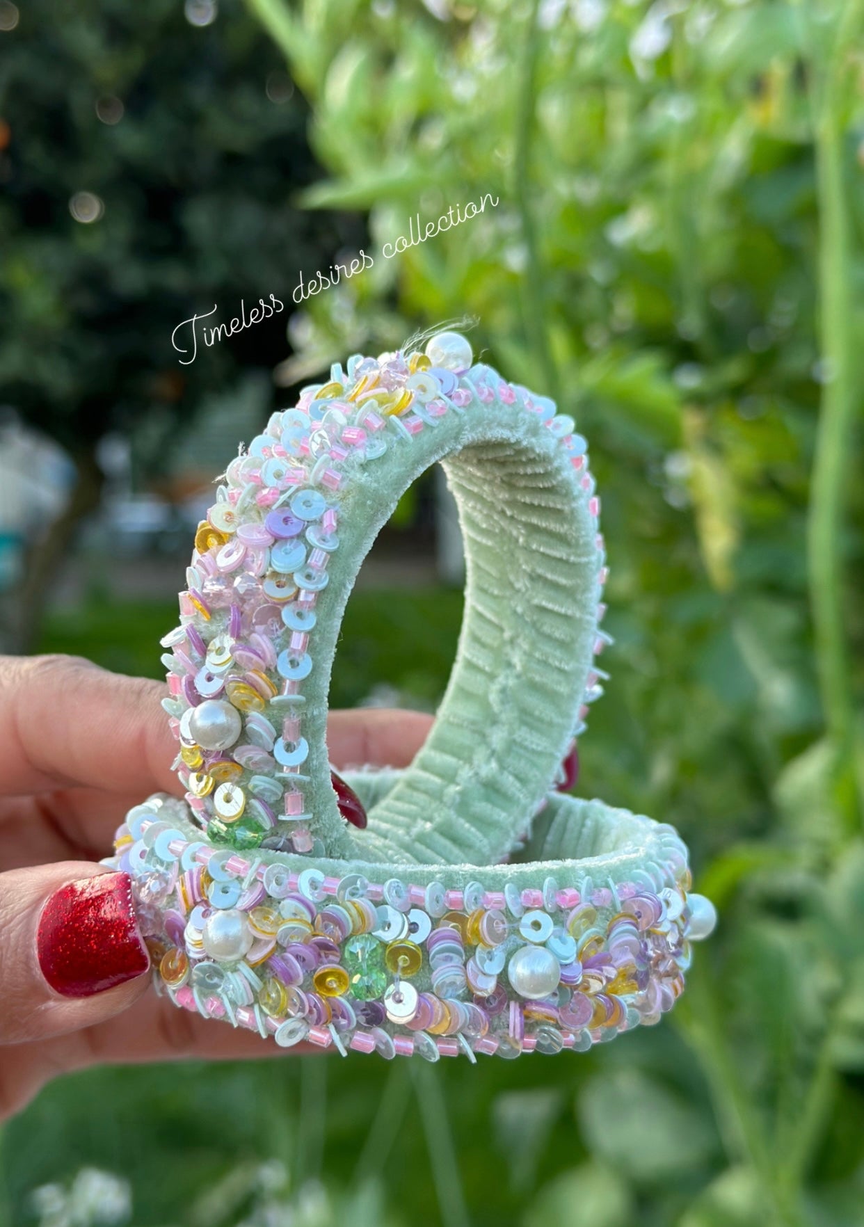 Multi coloured handmade soft kangan bangles