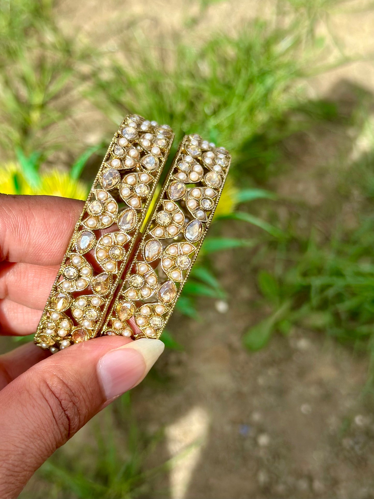 Golden kangan (set of 2) B8