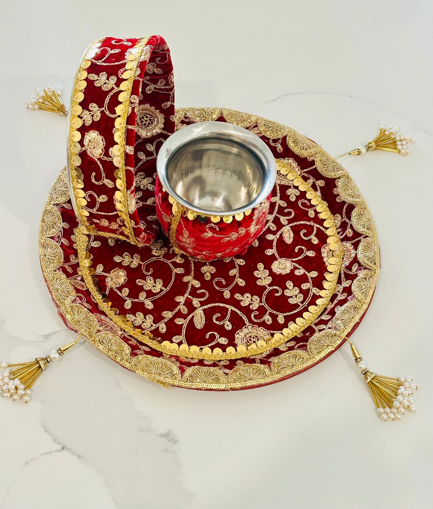 karwa Chauth Thali set