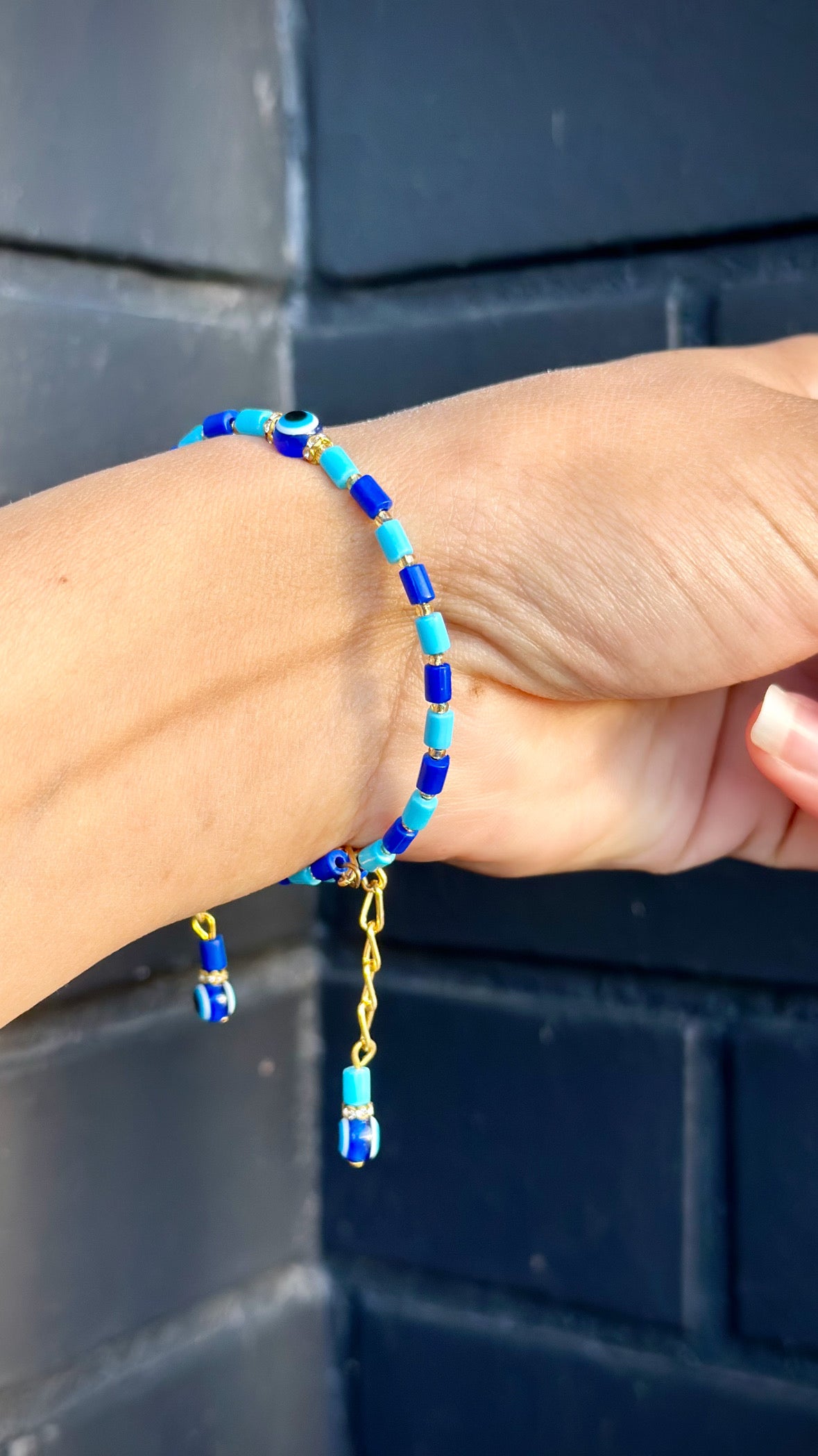 Evil Eye Rakhi / Rakhdi Bracelet ( Unisex )