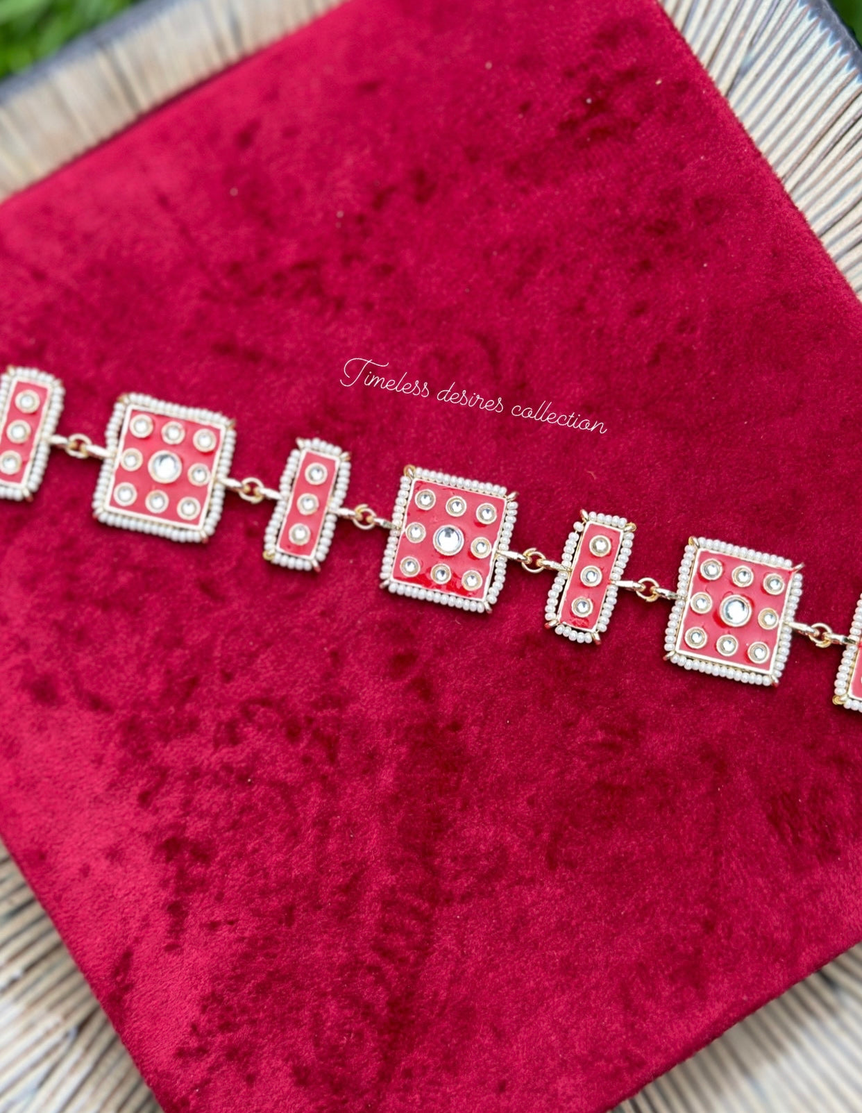 Red Head band ( matha patti )