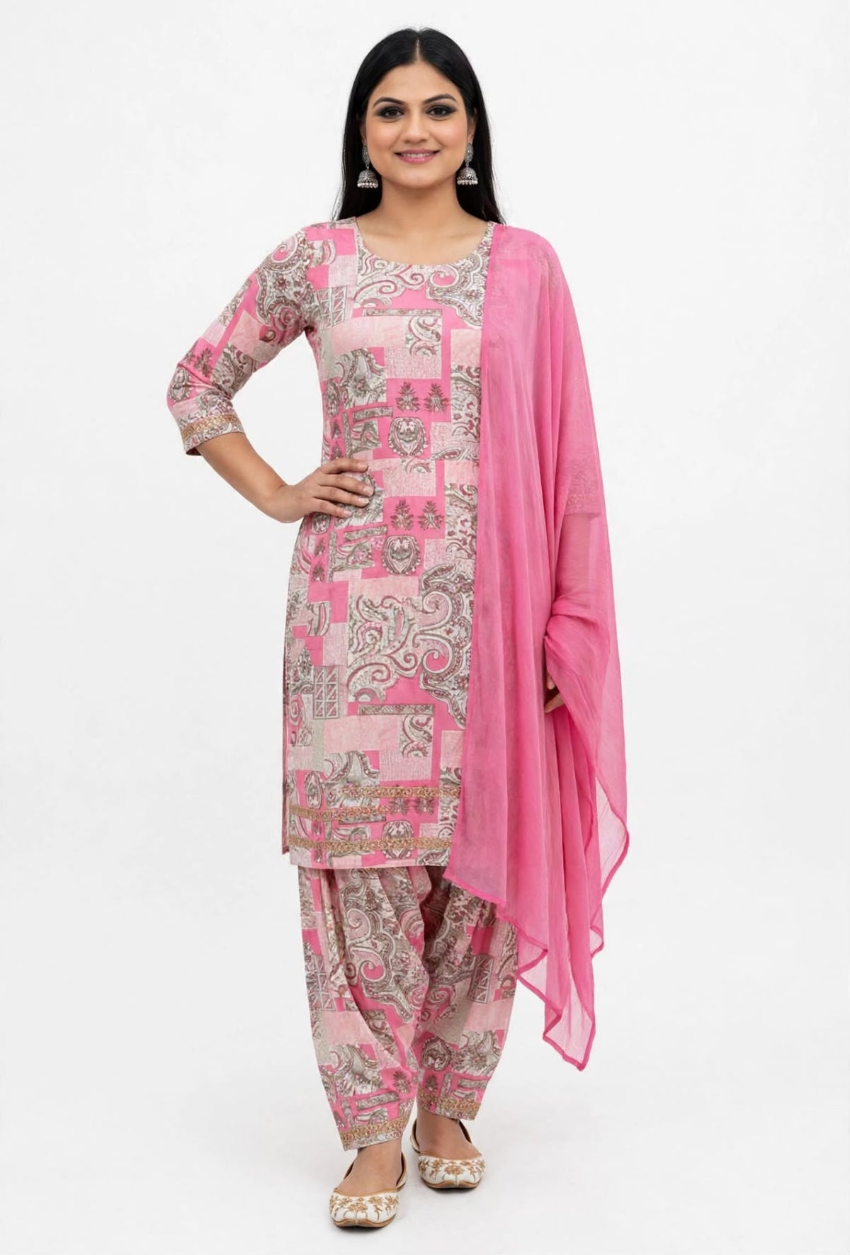 Light pink suit in premium cotton - Code 301