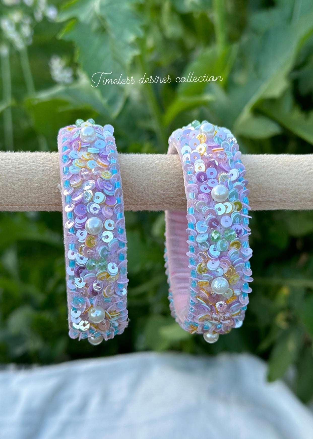 Multi coloured handmade soft kangan bangles