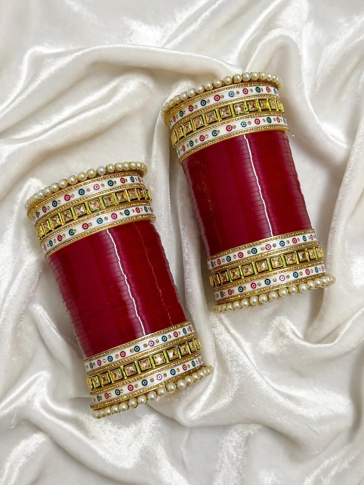 Bridal Chooda - ( set of both hands ) X12