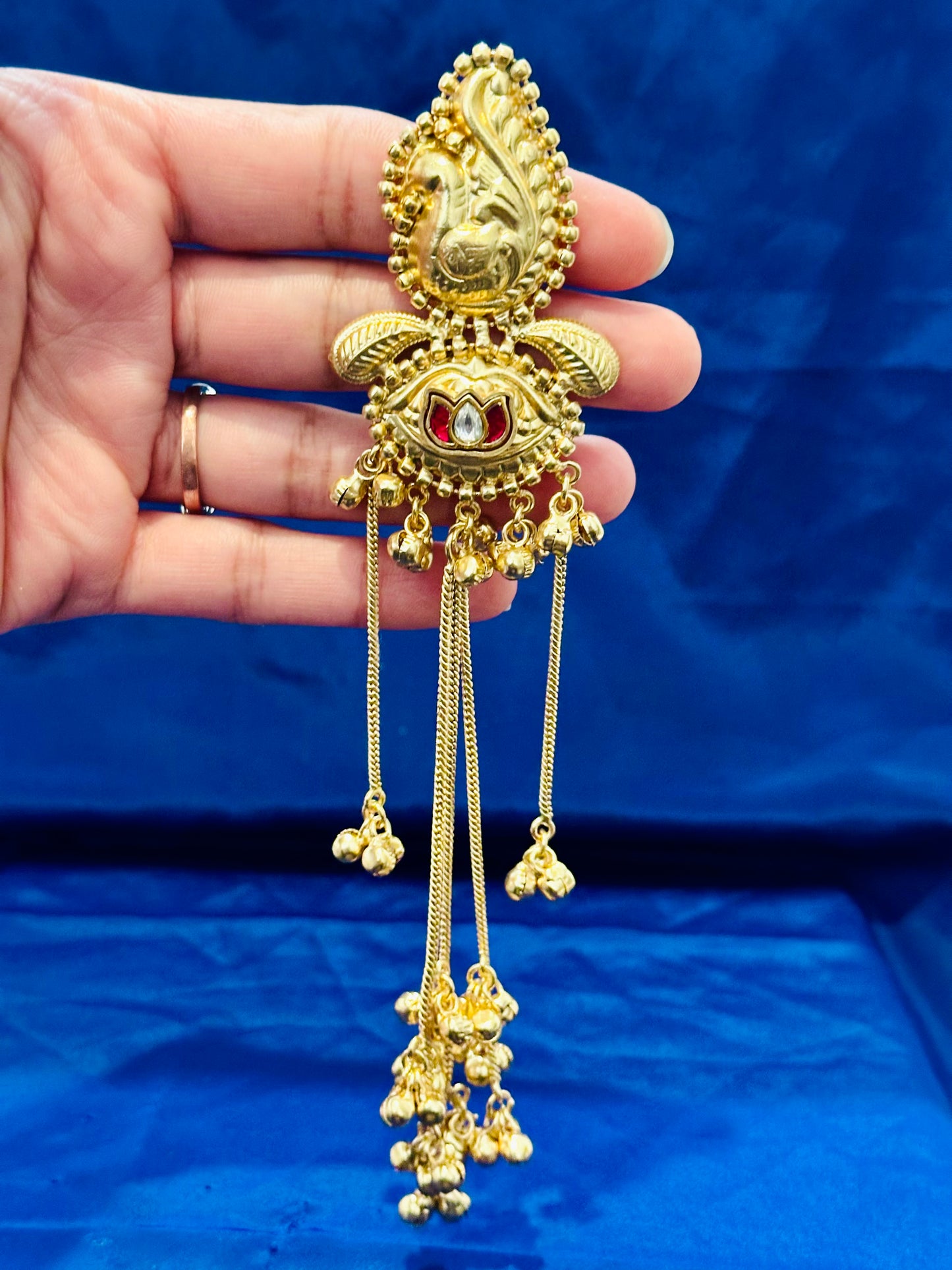Kashmiri Gold look earrings- (Code: 083)