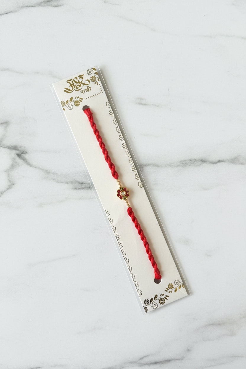 Assorted Sleek Meenakari Rakhi pack - Code : 388