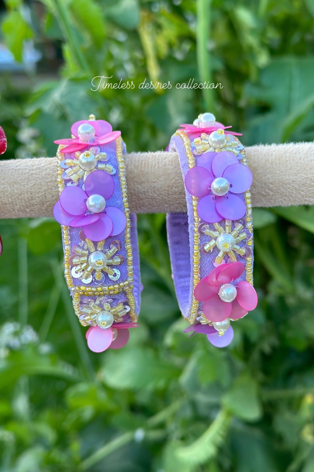 Multi coloured handmade soft kangan bangles