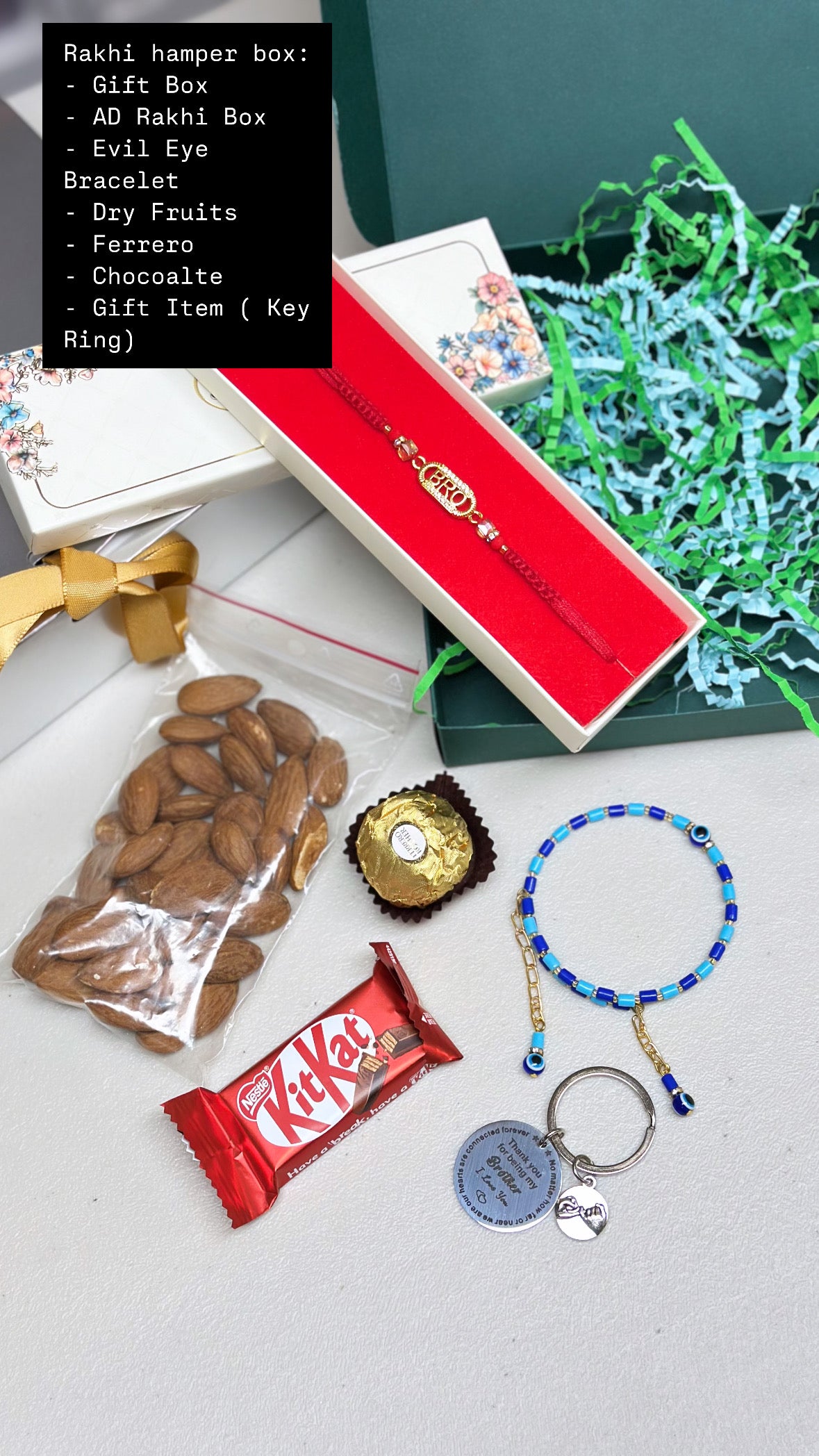 Rakhi / Rakhdi Hamper box for Brother - ( All in one ) Premium Box