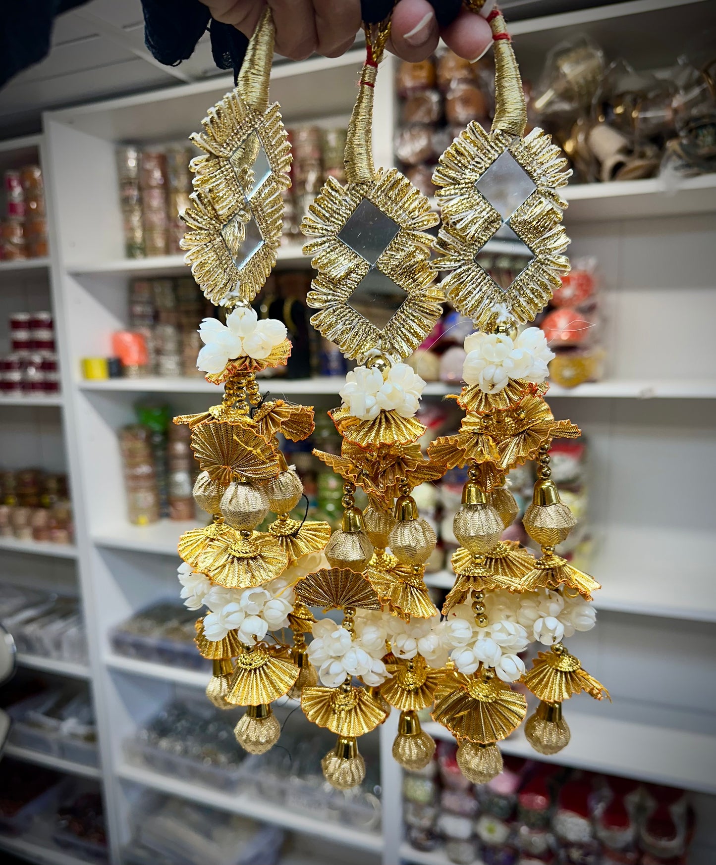 Mirror Paranda in golden colour, Code: PR5