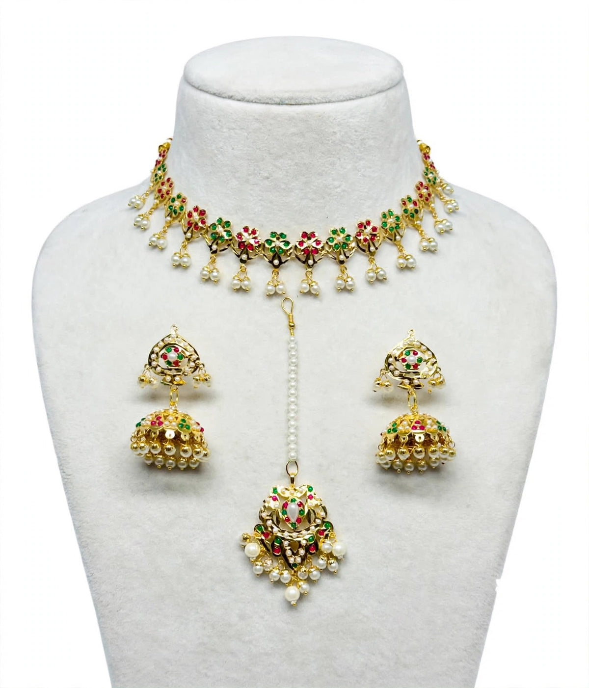 Punjabi traditional jewellery set - T6
