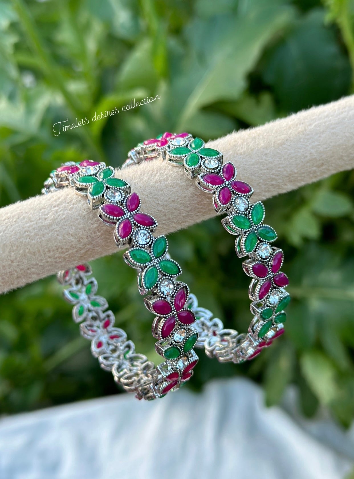 Oxidised bangles / kangan’s in multi