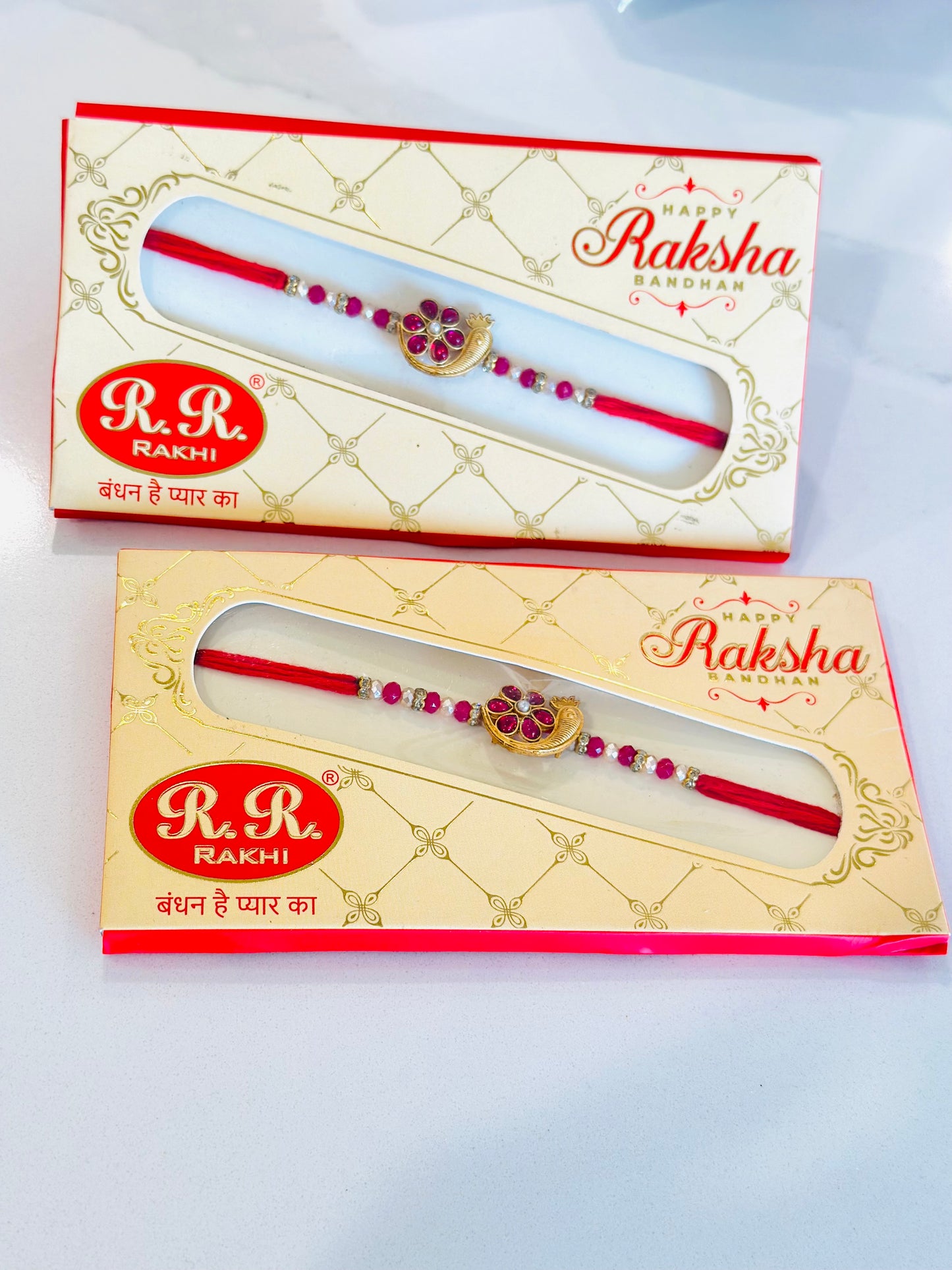 Rakhi / Rakhdi packs in Meenakari ( Per PC )