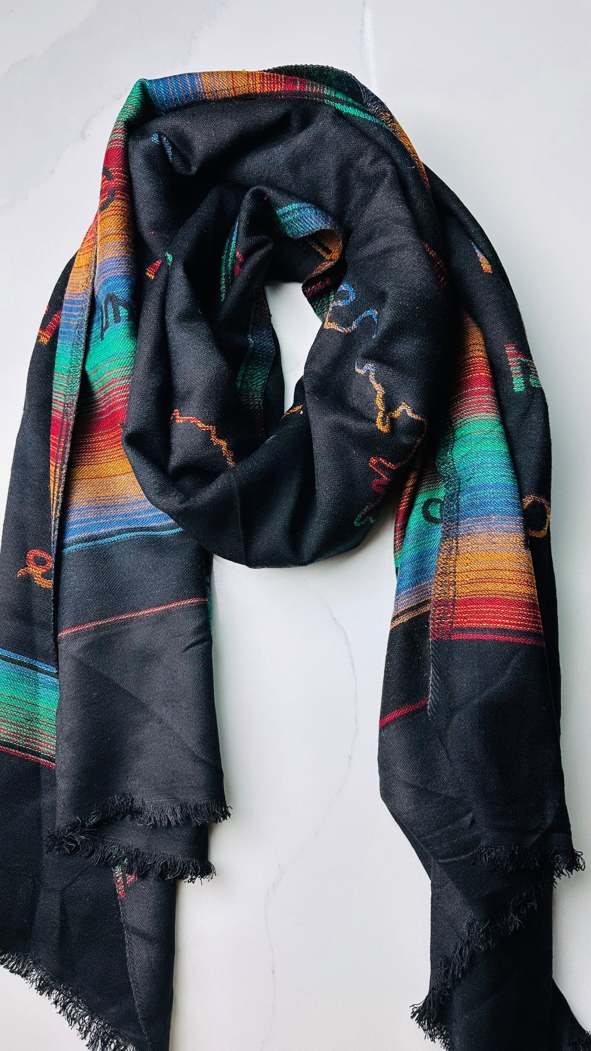 ਉਡਾ ਐਡਾ ( Udda - Adda ) Shawl - unisex ( perfect gift to send on Rakhi for brother , Bhain or bhabi )