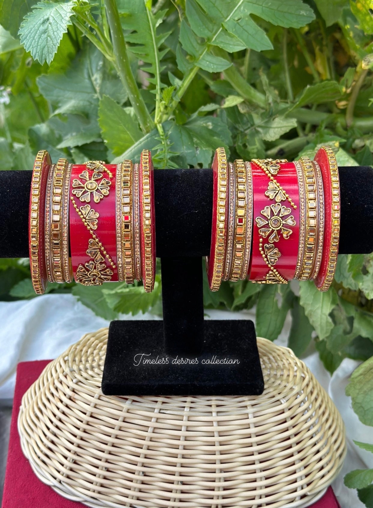 Rajwadi Chooda bangles ( set of both hands )
