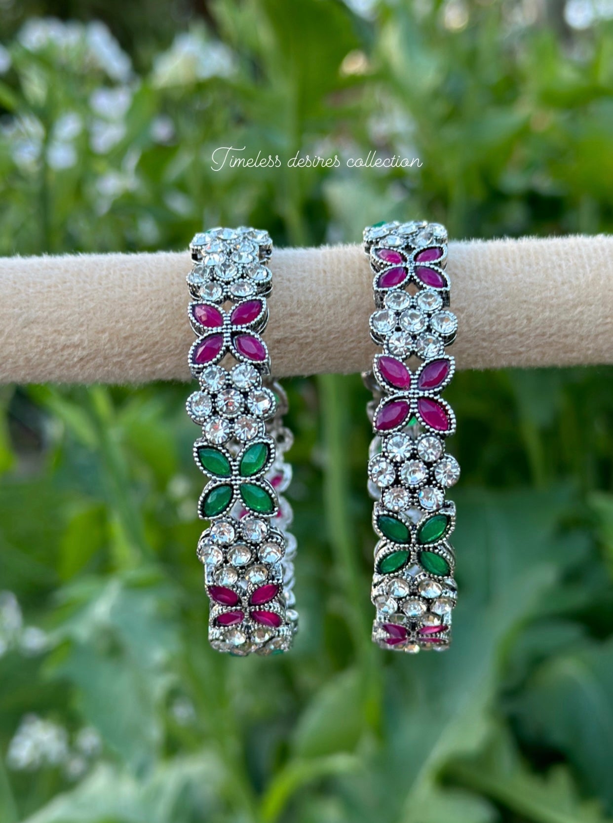 Oxidised bangles / kangan’s in multi