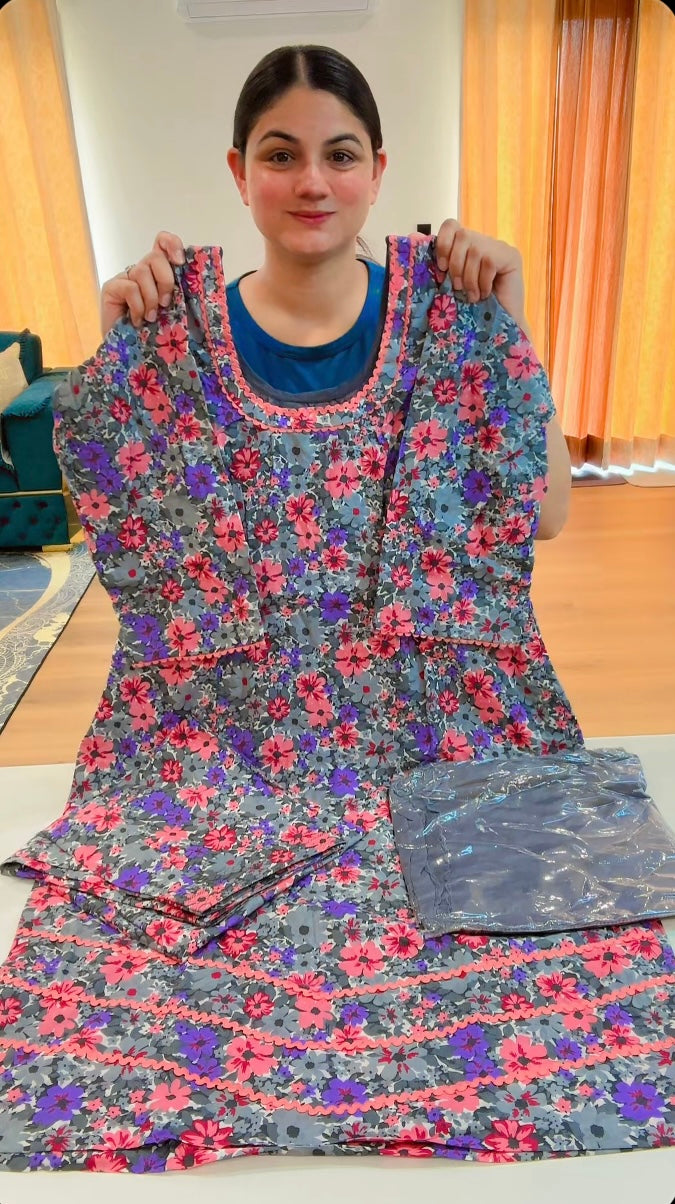 Cotton Printed Boutique Stitched Suit, Code: 229