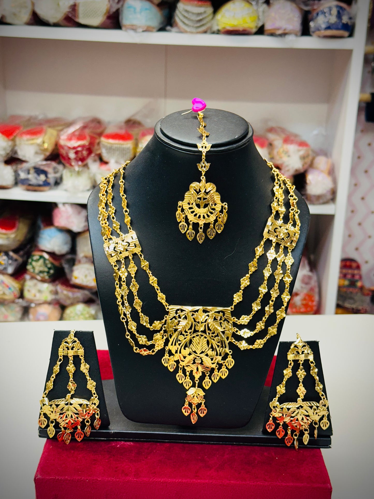 Punjabi traditional jewellery Code: T7 Rani Haar