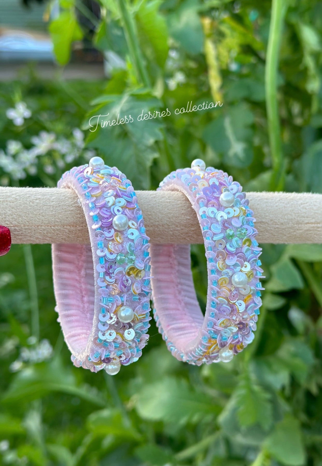 Multi coloured handmade soft kangan bangles