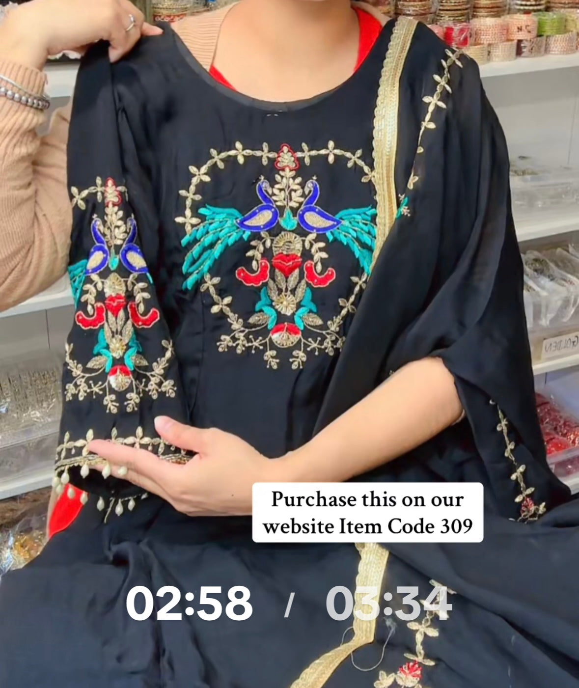 Item Code: 307 ( Black Morni Suit ) Taking pre orders only ( with 4-6 weeks time )