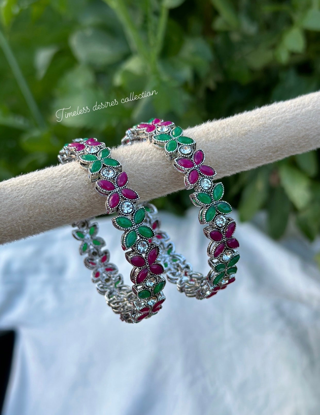 Oxidised bangles / kangan’s in multi