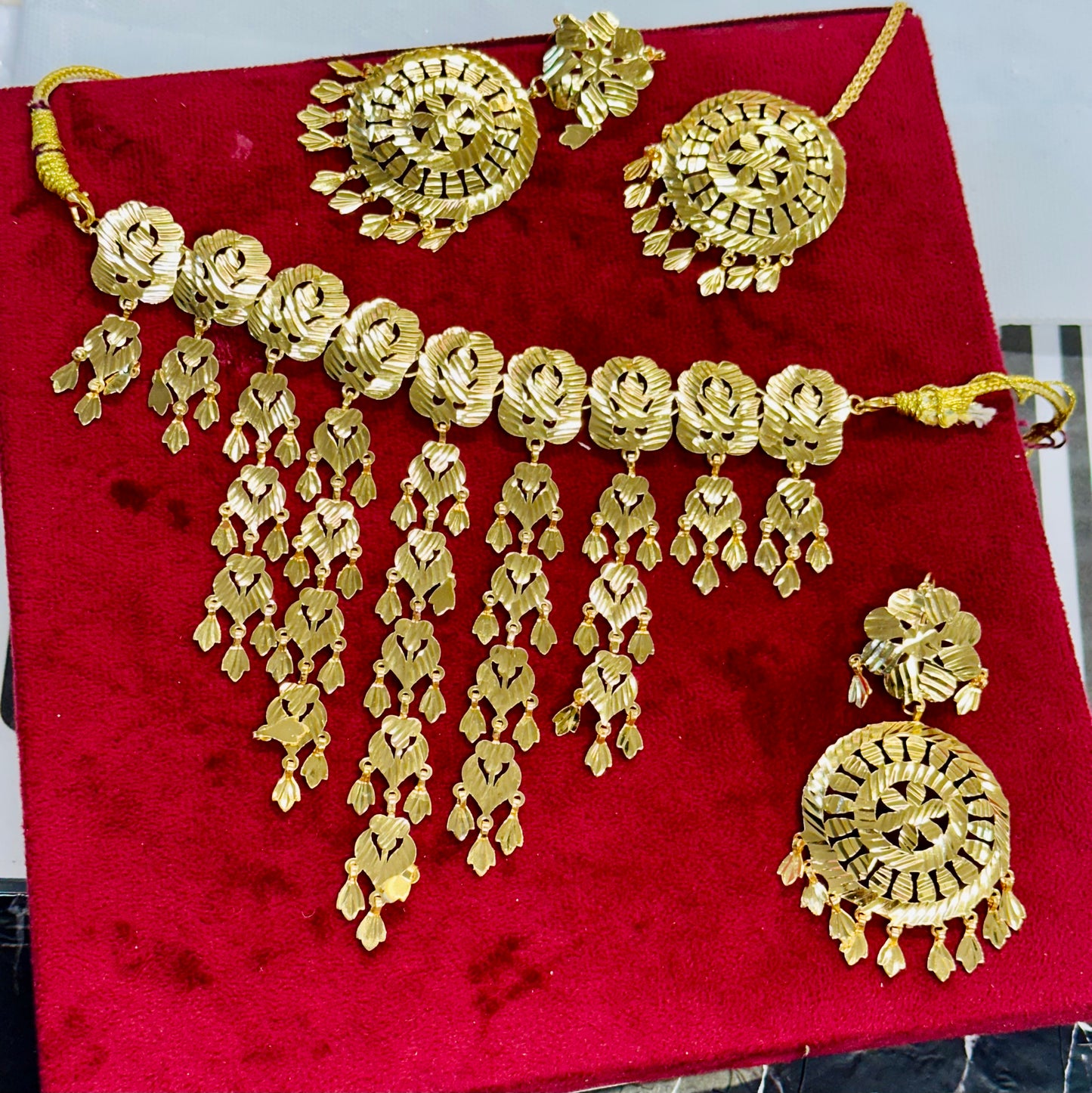 Punjabi traditional jewellery set - T10