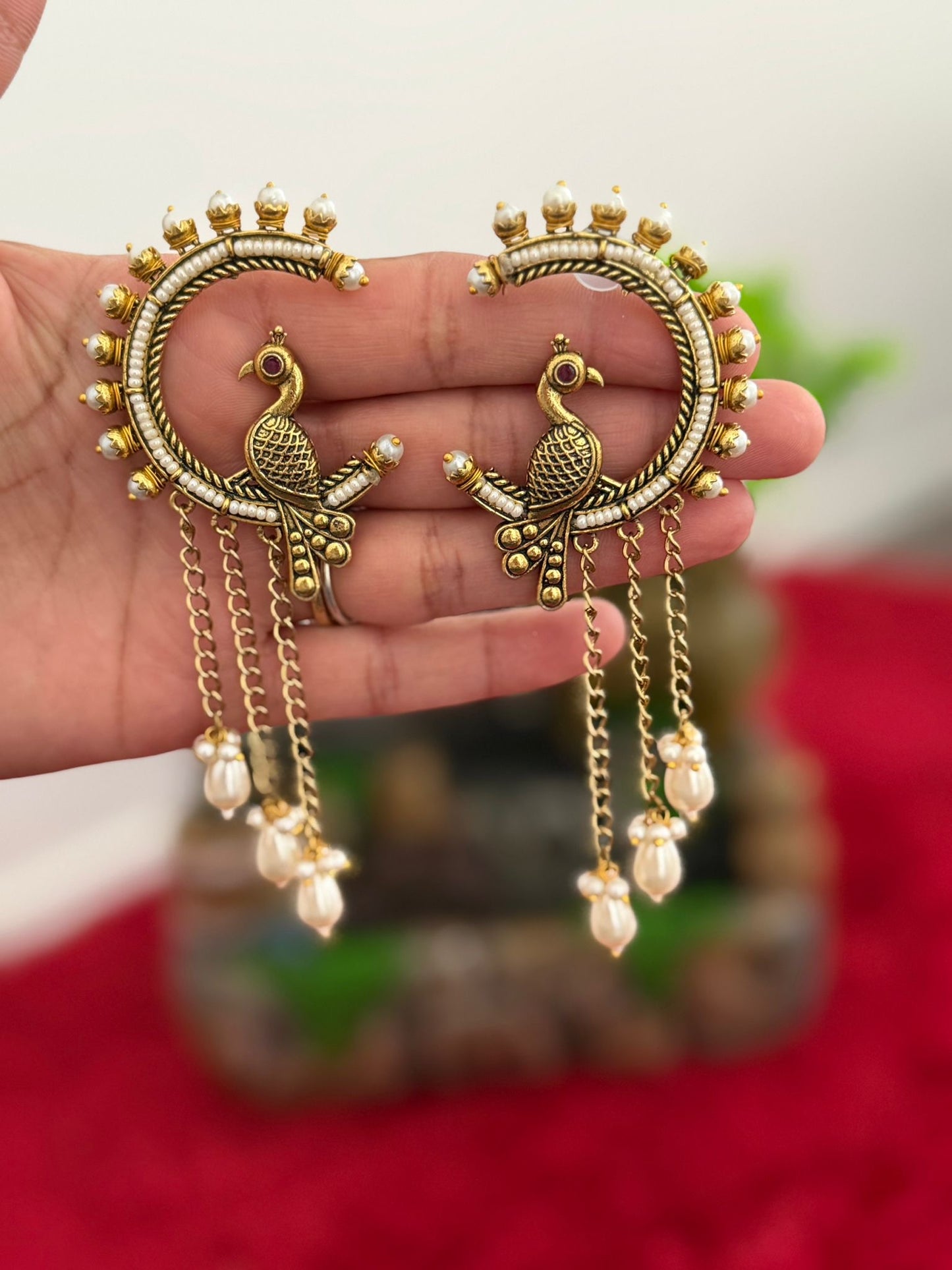 Kashmiri earrings, Code: X6