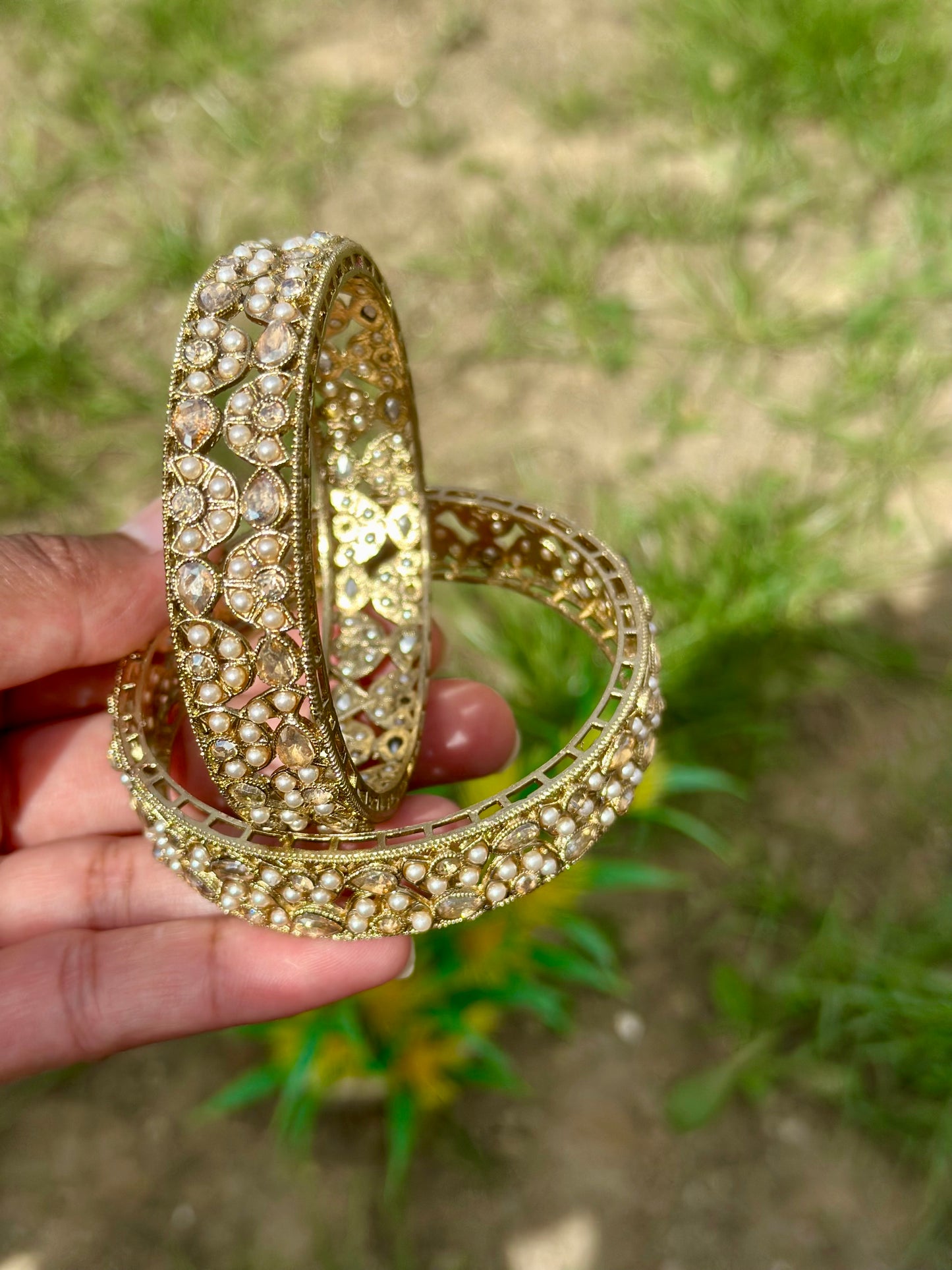 Golden kangan (set of 2) B8