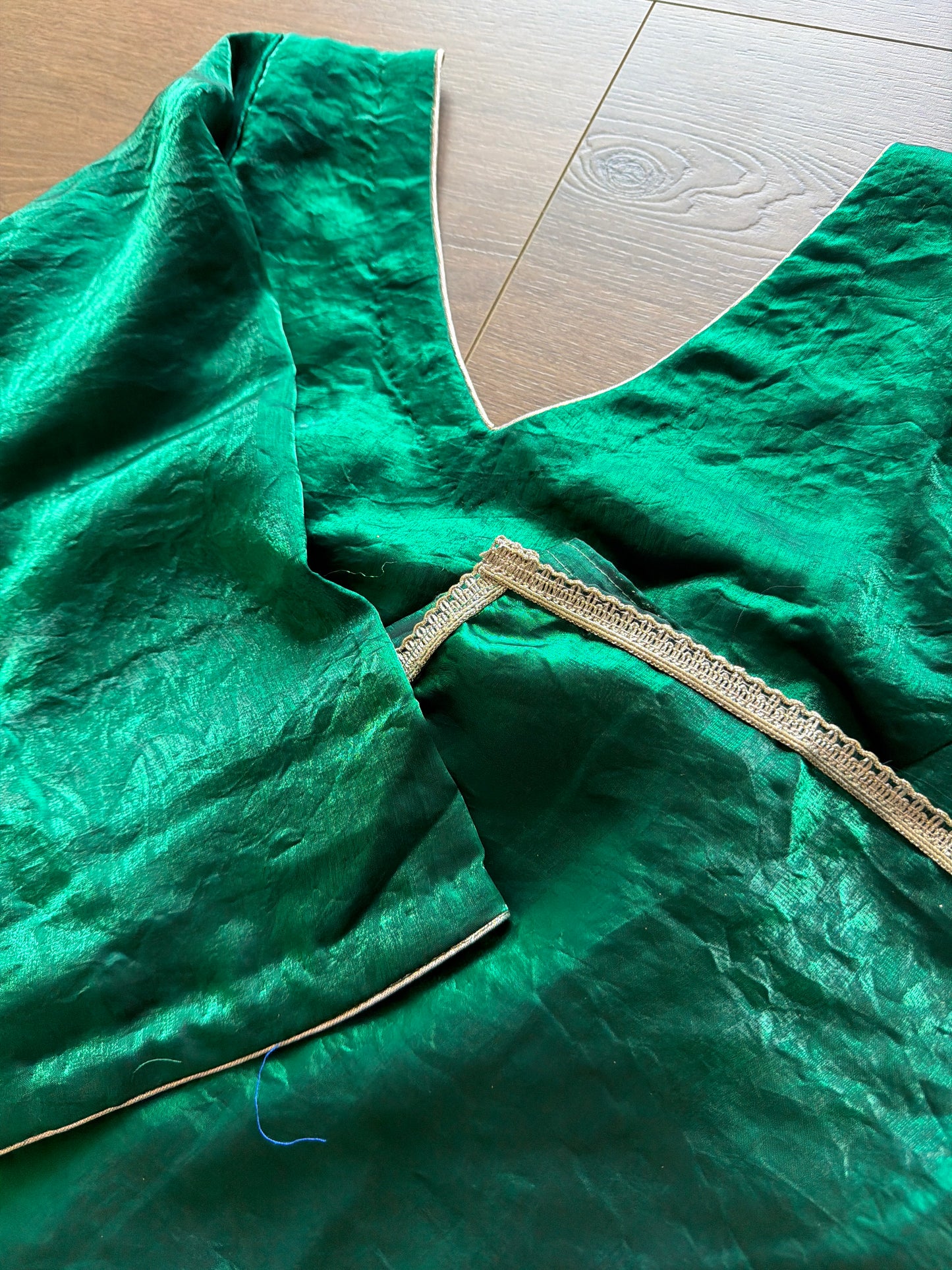 Sharara suit in bottle green- Code 030
