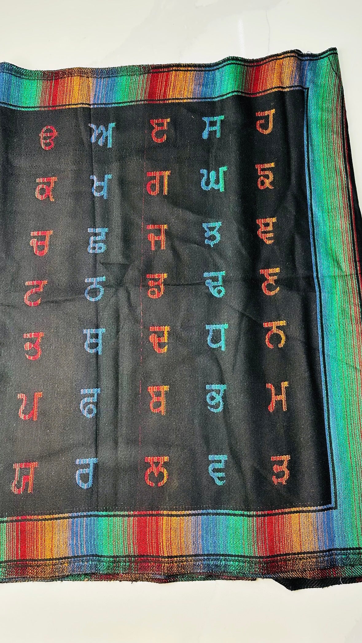 ਉਡਾ ਐਡਾ ( Udda - Adda ) Shawl - unisex ( perfect gift to send on Rakhi for brother , Bhain or bhabi )