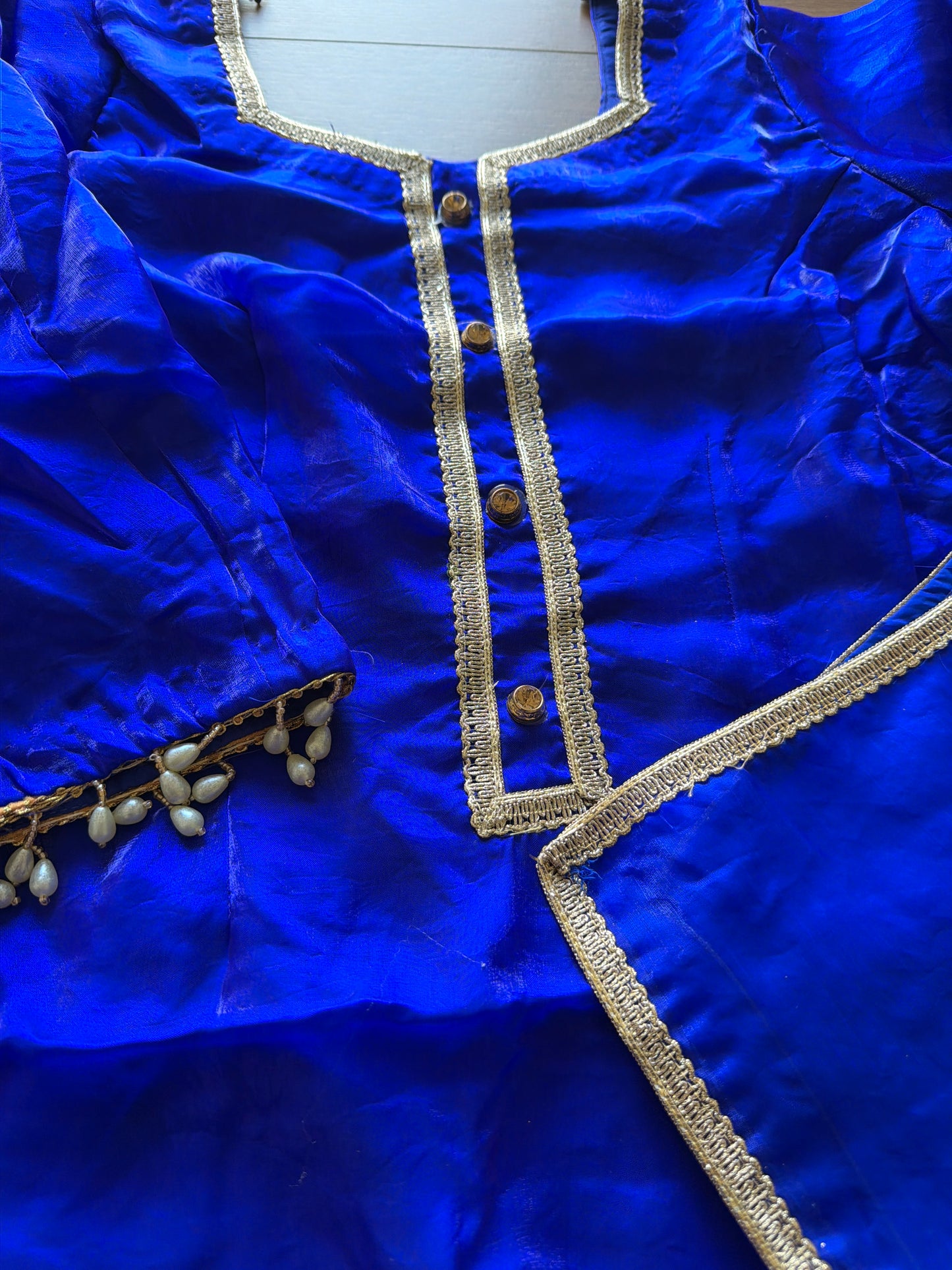 Salwar suit in colour royal blue - Code 320