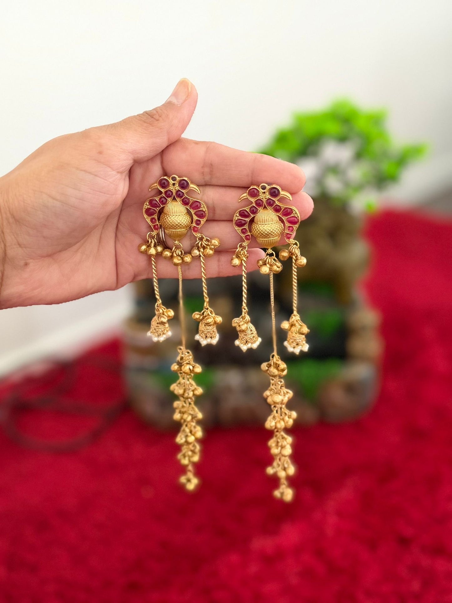 Kashmiri earrings, Code: X17