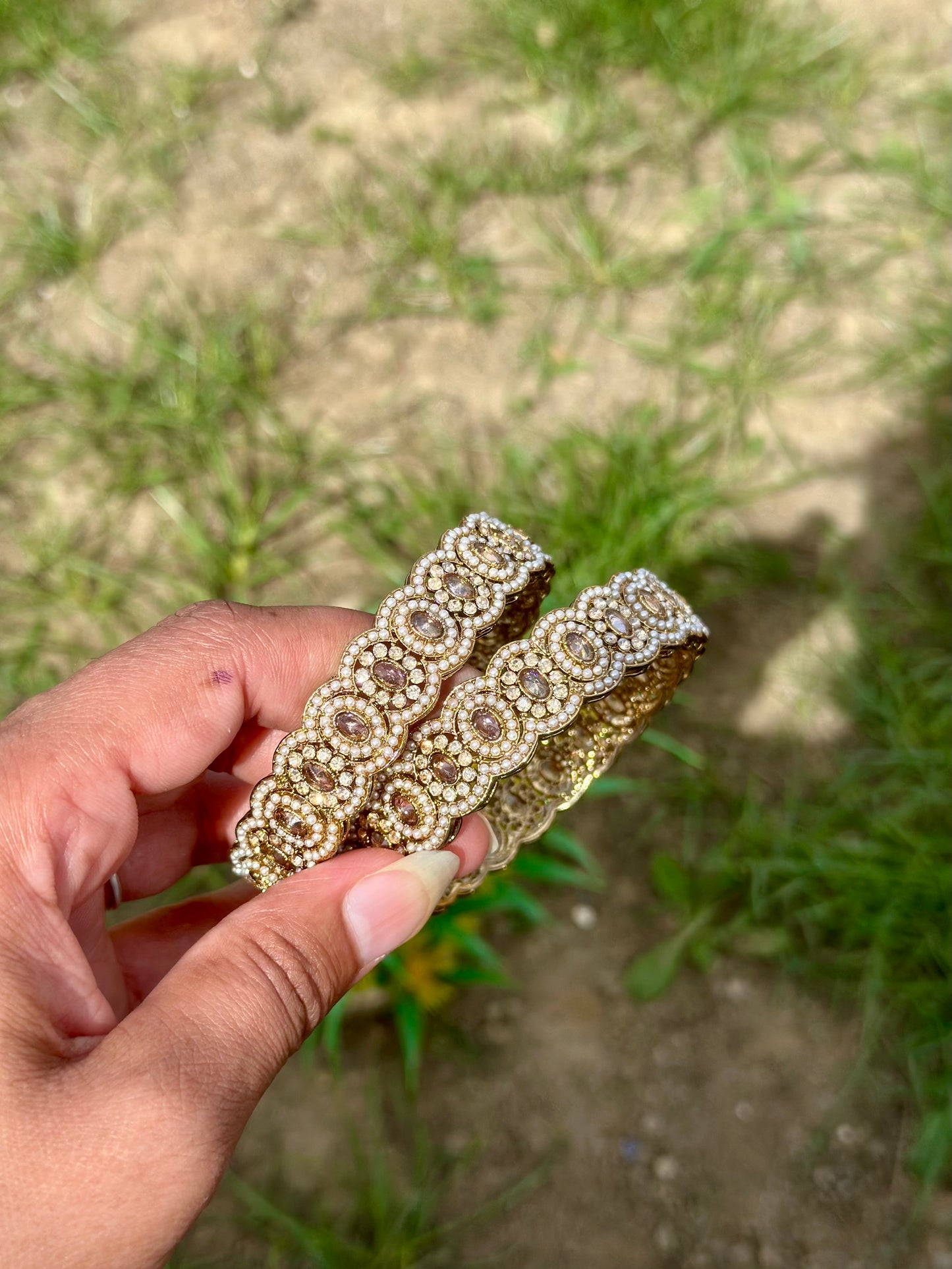 Golden kangan (set of 2) B9
